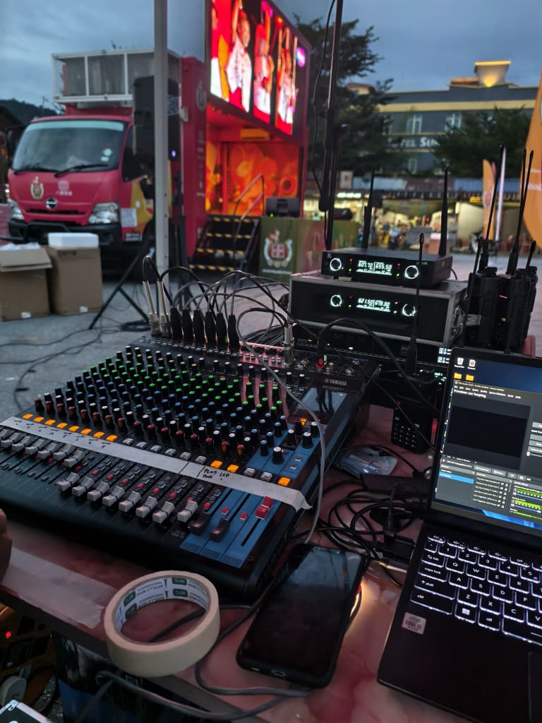 Stage Production Setup